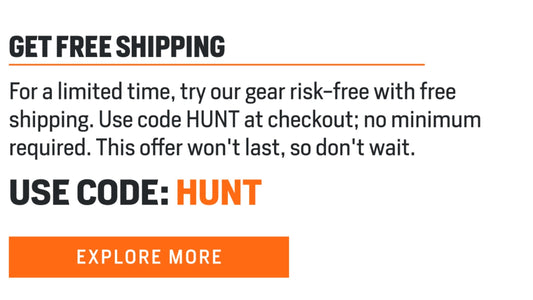 Get Free Shipping: Use code HUNT