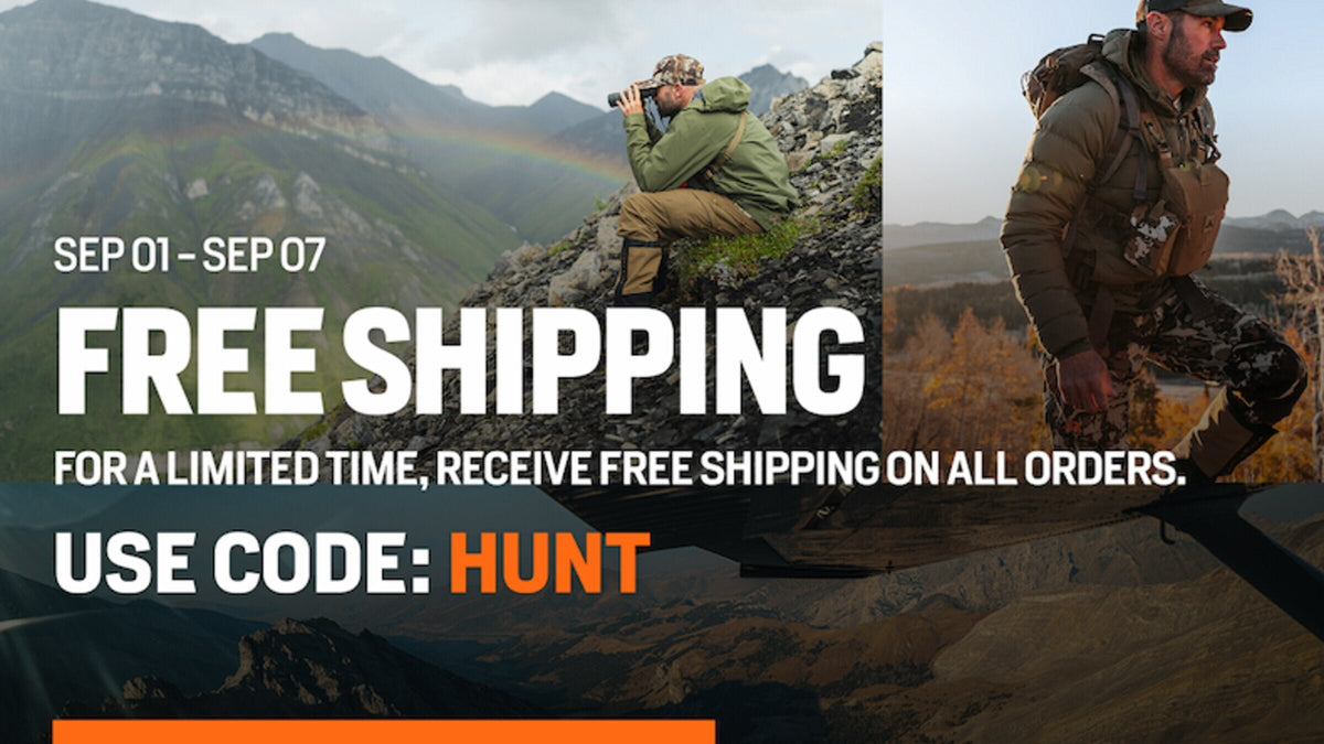 Use code HUNT for Free Shipping