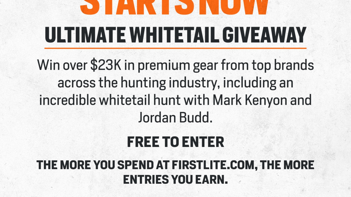 Win over $23K in premium gear from top brands across the hunting industry, including an incredible whitetail hunt package wit