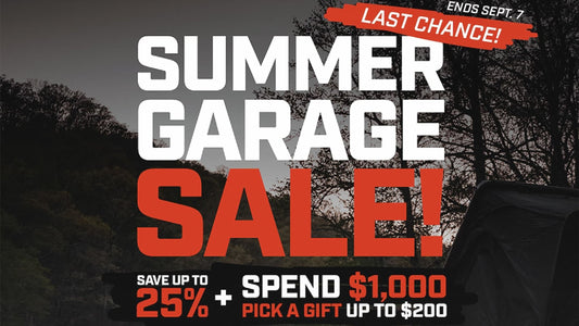 Free Spirit Recreation — Summer garage sale doors are closing