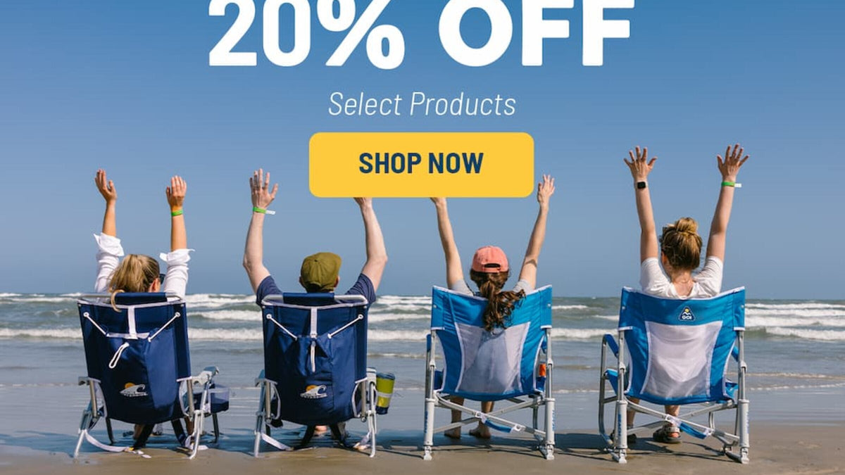 20% off Select Products for a limited time during our Labor Day Sale.