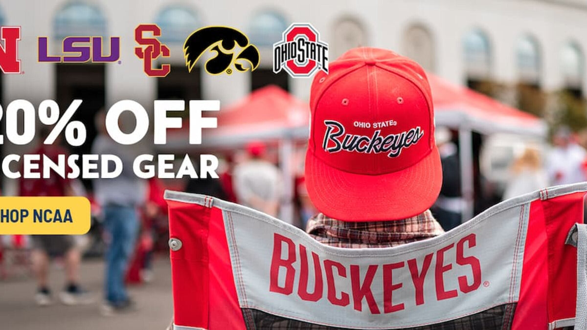 Shop 20% off officially licensed collegiate gear.