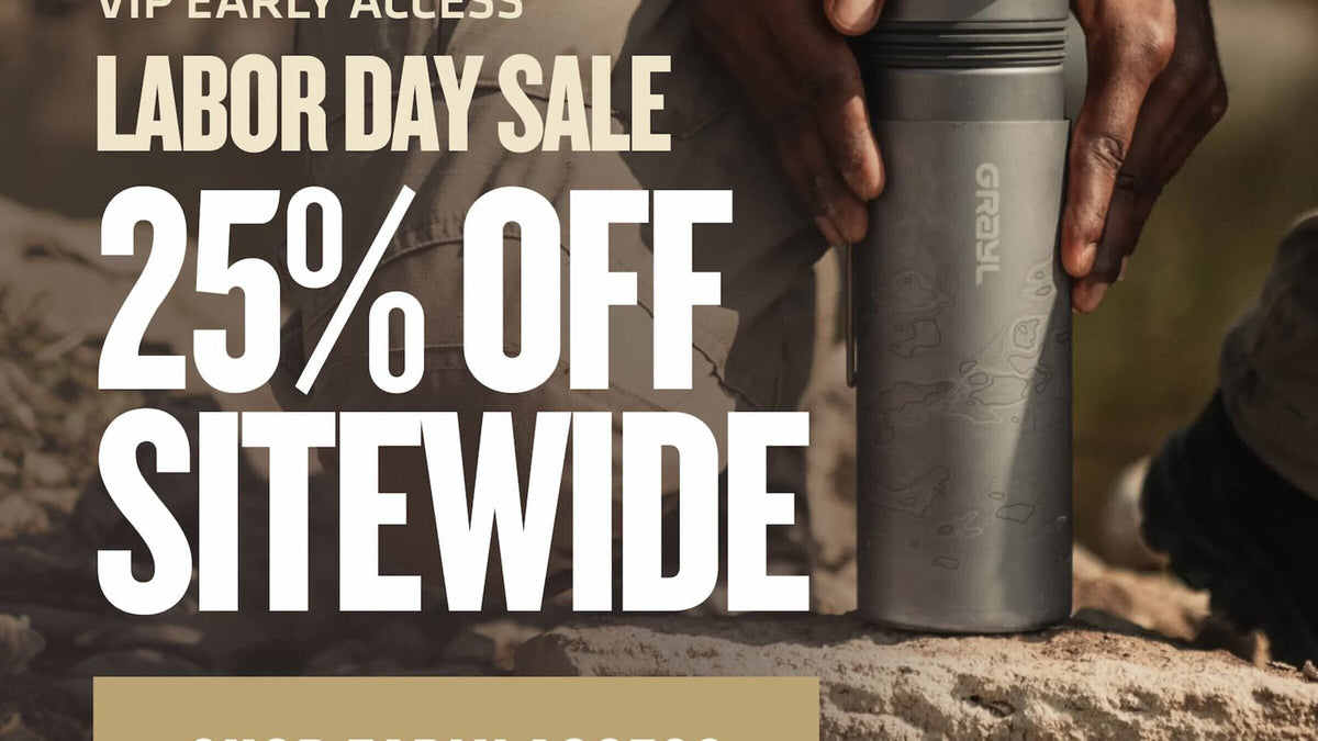 VIP EARLY ACCESS - LABOR DAY SALE 25% OFF SITEWIDE. *No code required. While stock lasts. Some exclusions apply.