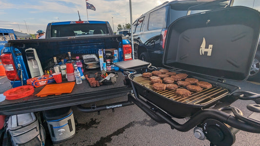 Shane S. tailgate setup