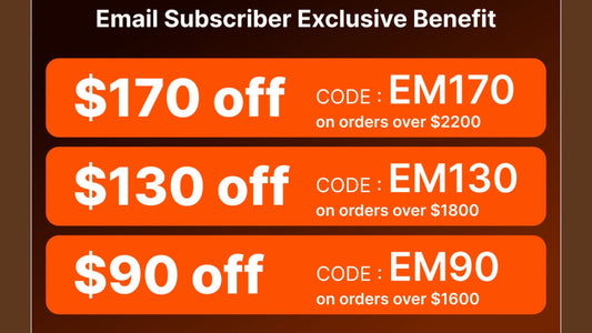 Email Subscriber Exclusive Benefit