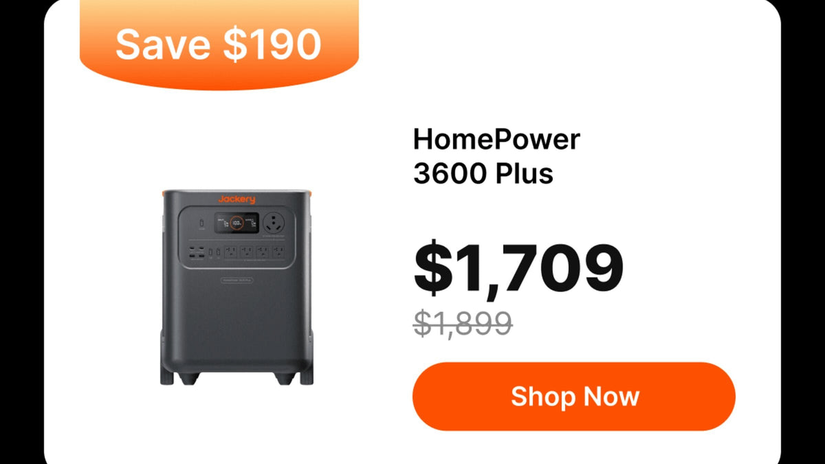 HomePower 3600 Plus (7.2kWh) +SolarSaga 500 X