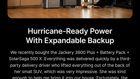 Hurricane-Ready Power With Expandable Backup