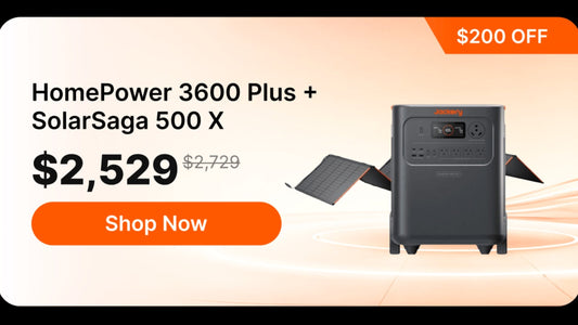 HomePower3600 Plus (7.2kWh) +SolarSaga 500 X