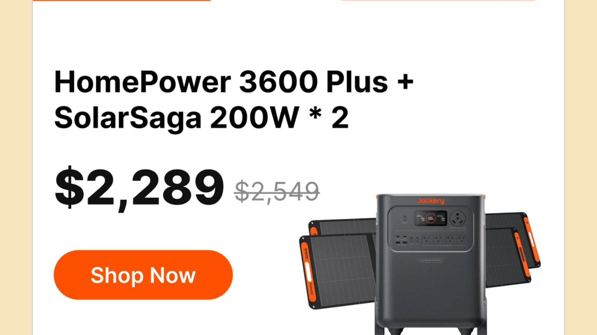 HomePower 3600 Plus + SolarSaga 200W * 2