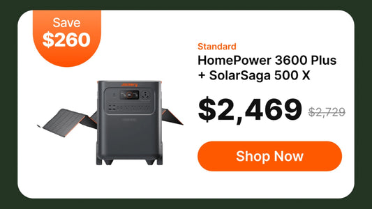 HomePower 3600 Plus+ SolarSaga 500 X
