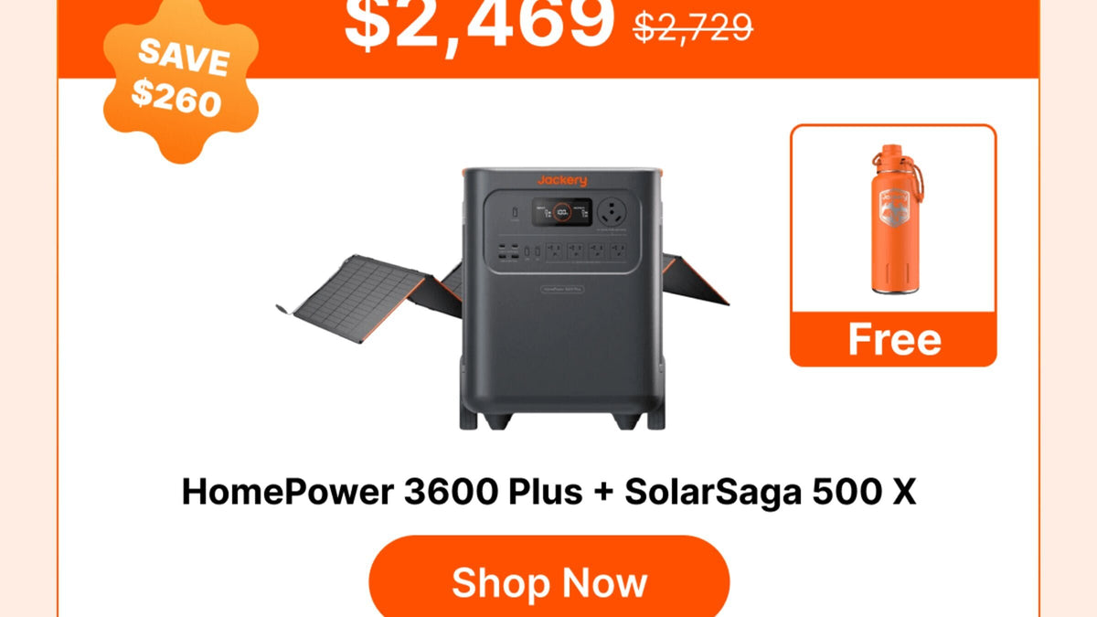 HomePower 3600 Plus + SolarSaga 500 X