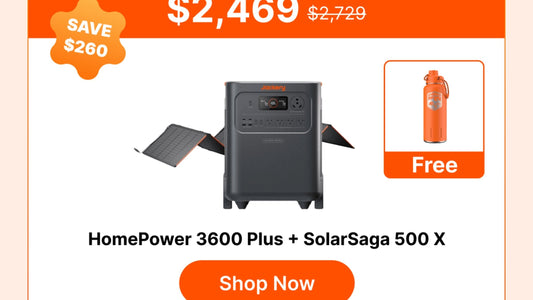 HomePower 3600 Plus + SolarSaga 500 X