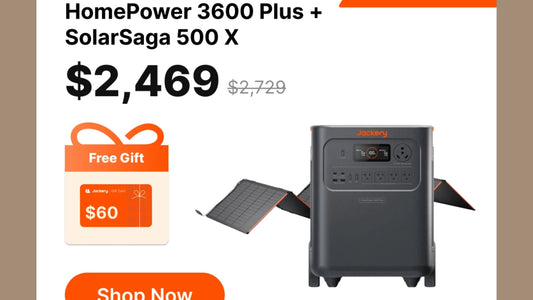 HomePower 3600 Plus + SolarSaga 500 X
