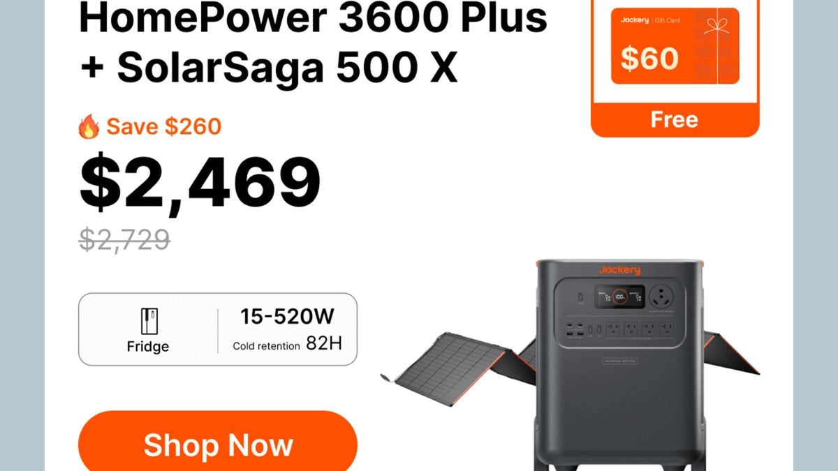 HomePower 3600 Plus + SolarSaga 500 X