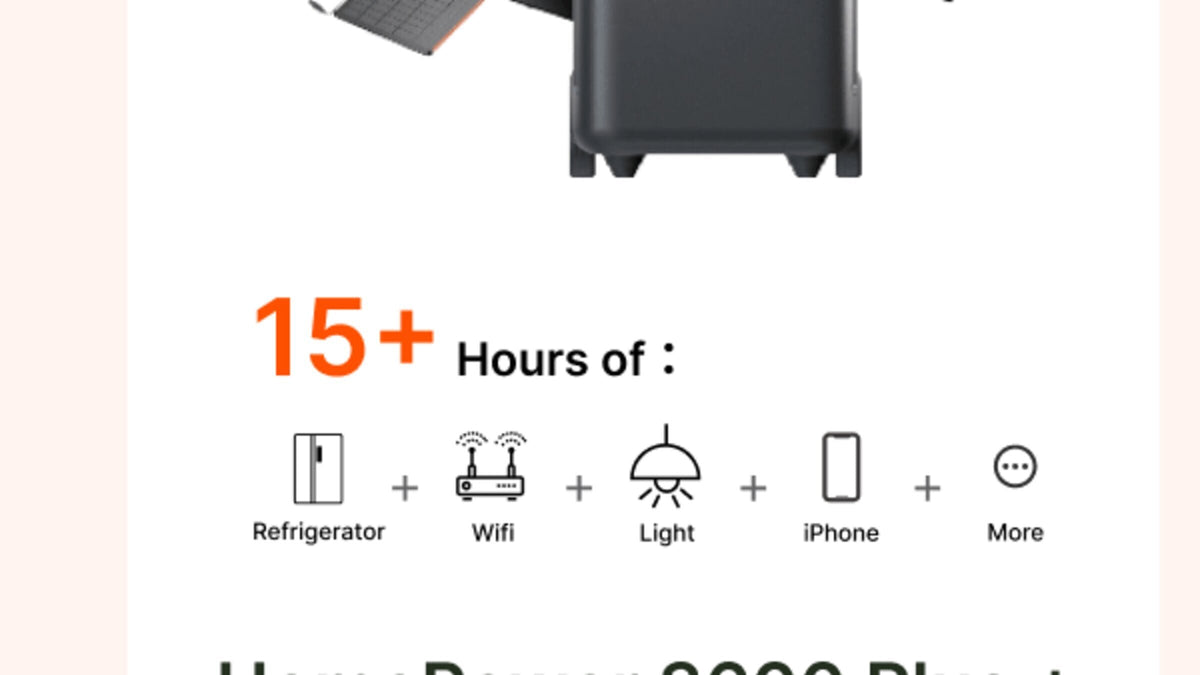 HomePower 3600 Plus +SolarSaga 500 X