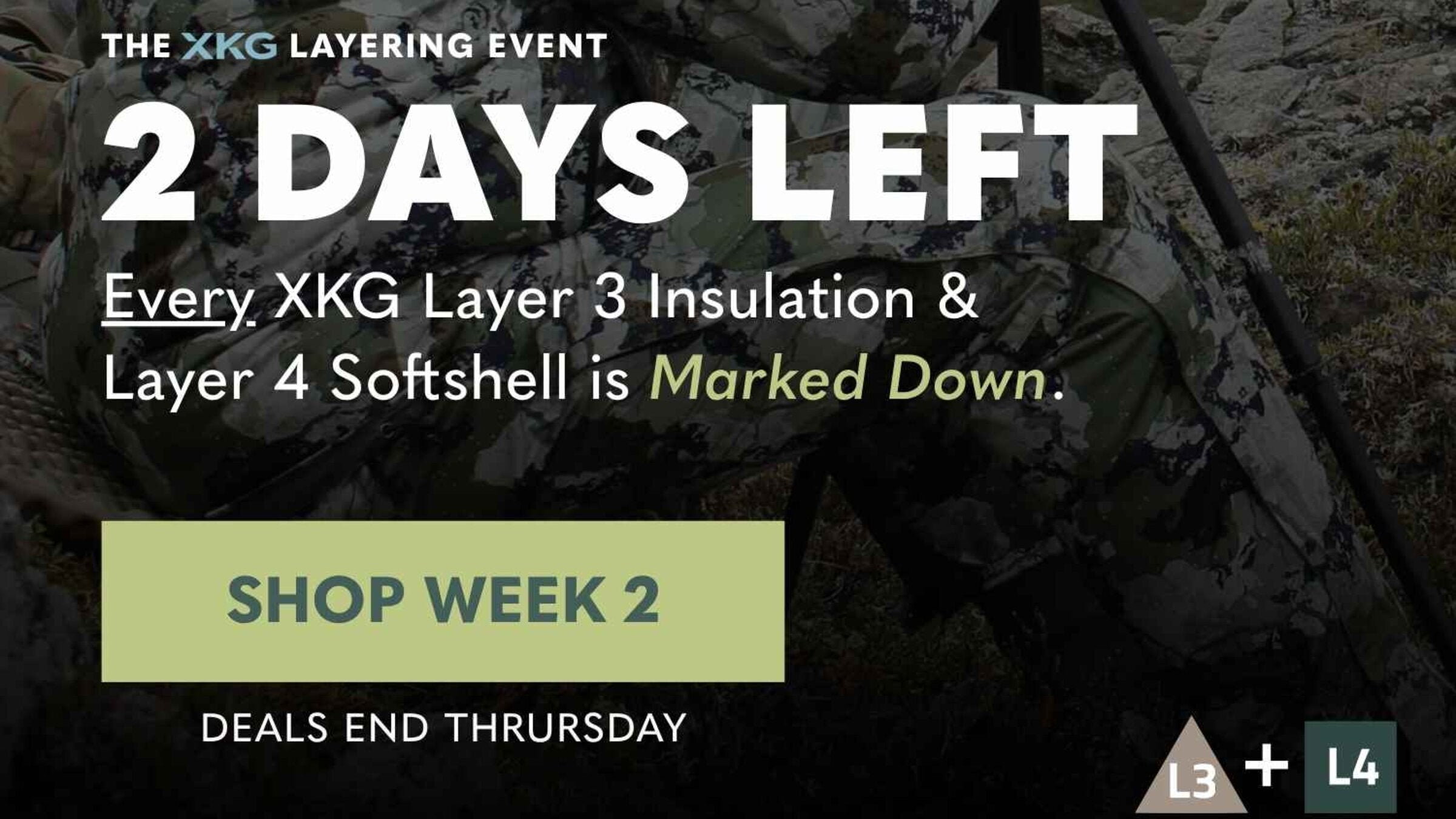 Save on all XKG Insulation & Softshell layers