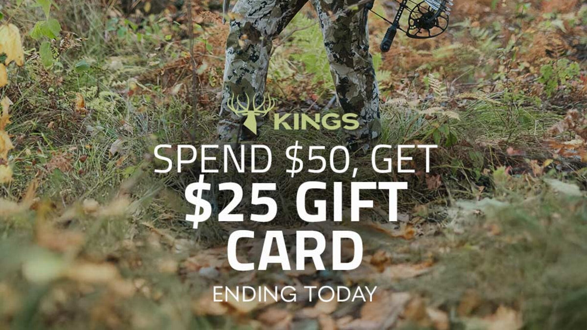 Kings Camo — Last Day: Get a $25 Gift Card with Purchase