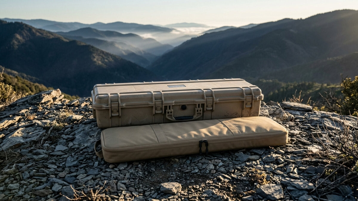 Magpul gun cases Buy a DAKA Hard Case (R44 or LR53 sizes) and receive the matching DAKA Soft Case for free. These soft cases