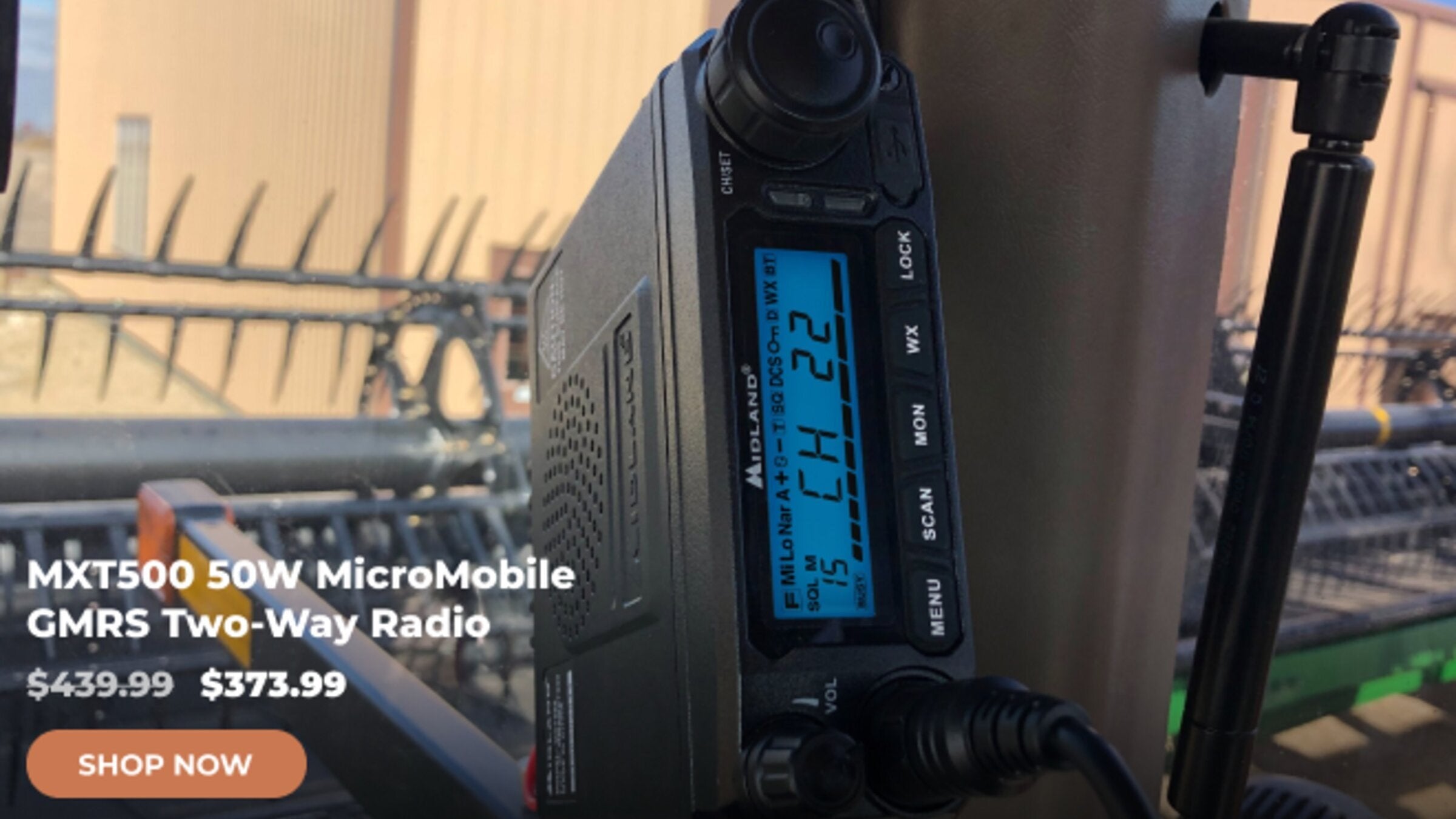 MXT500 50W MicroMobile GMRS Two-Way Radio