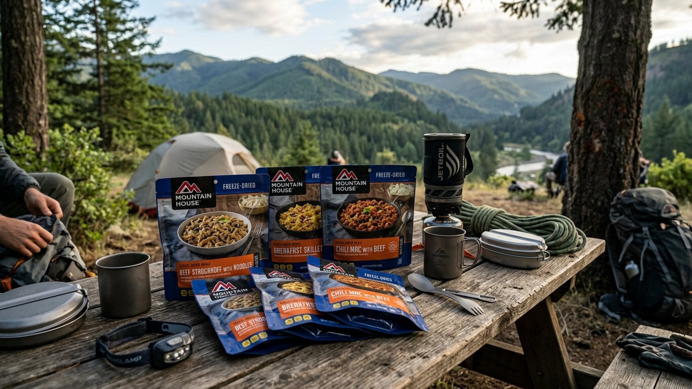 Mountain House camping Gear up for your summer adventures or bolster your emergency pantry with Mountain House's Summer Sale.