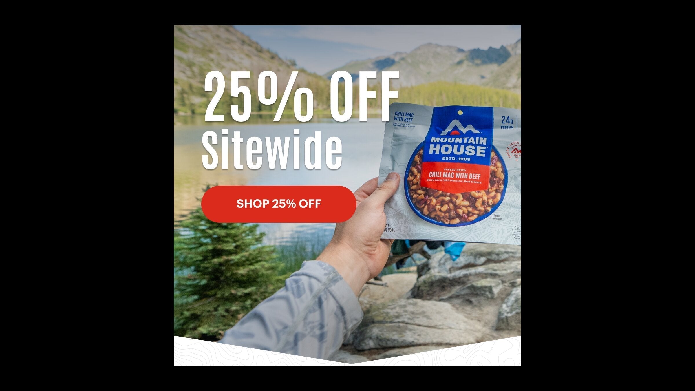 25% Off Mountain House!