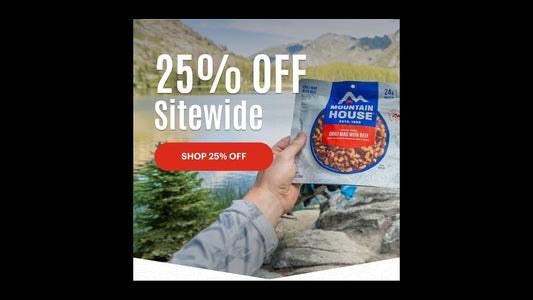 25% Off Mountain House!
