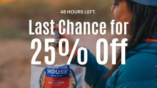 Last Chance for 25% Off