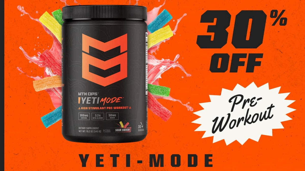 30% off Yeti Mode - SHOP NOW