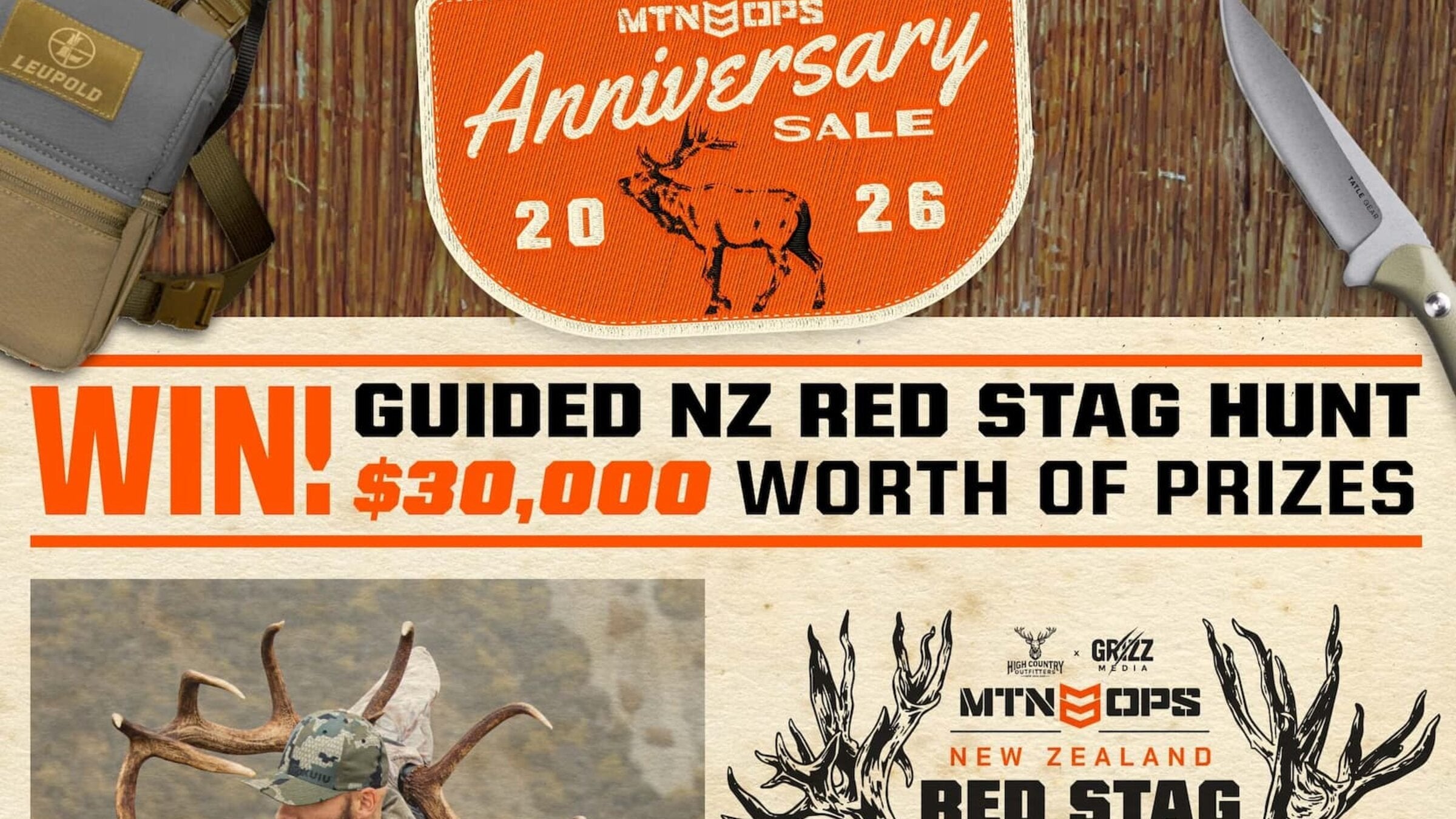 Enter To Win An Epic $30,000 New Zealand Hunt - ENTER TODAY
