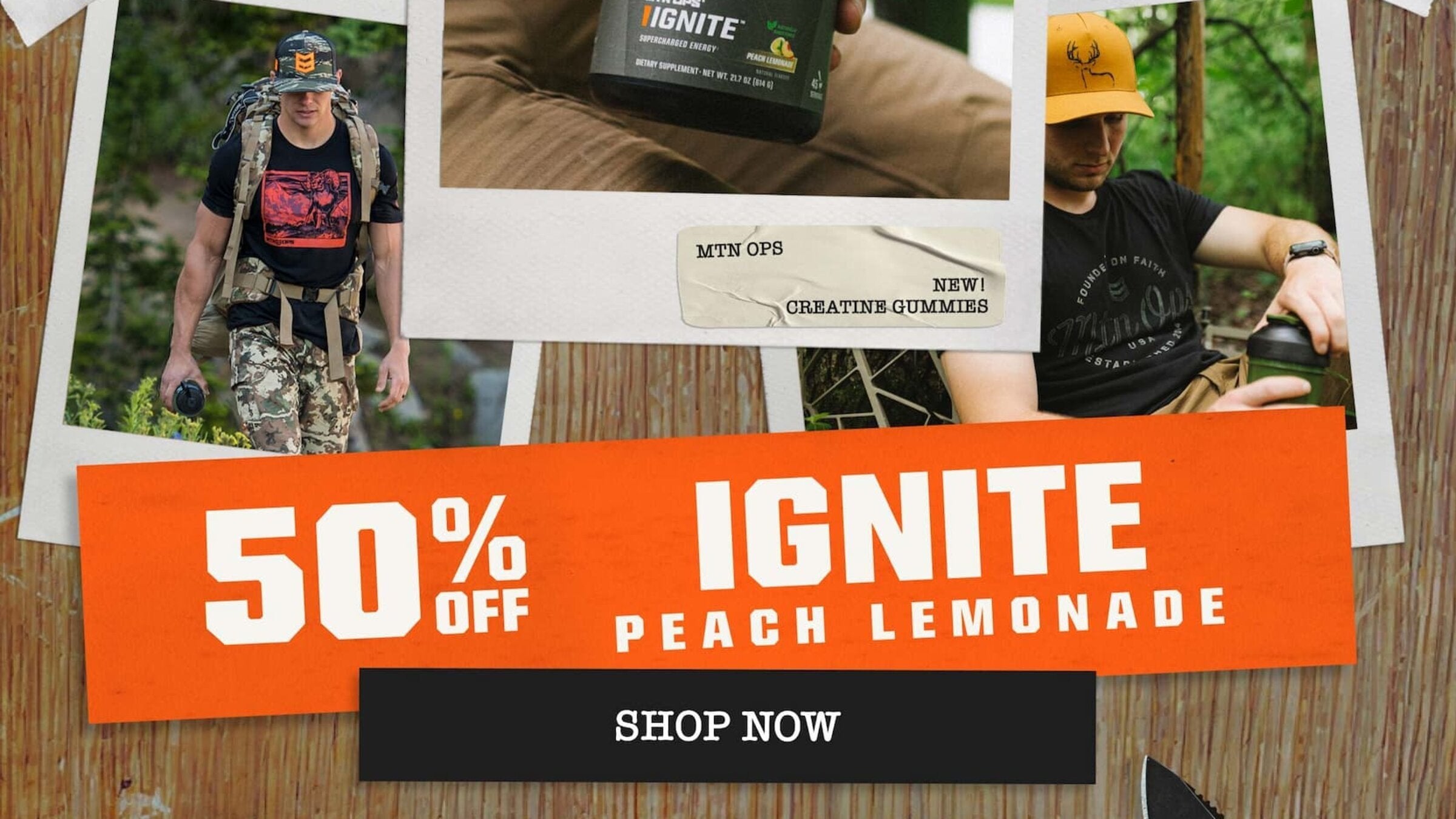 50% Off Ignite (Peach Lemonade) - SHOP NOW