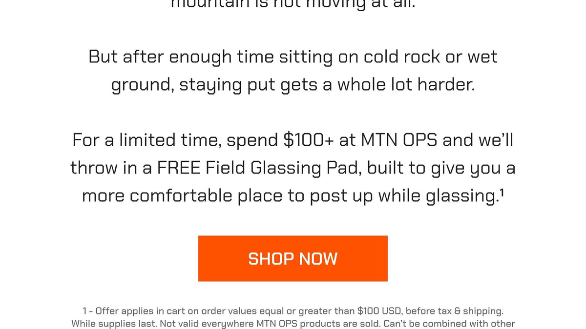 Free Glassing Pad With Any $100+ Order - SHOP NOW