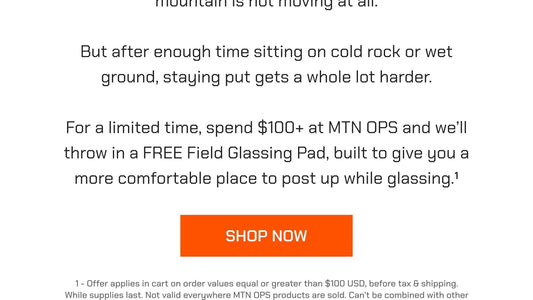 Free Glassing Pad With Any $100+ Order - SHOP NOW