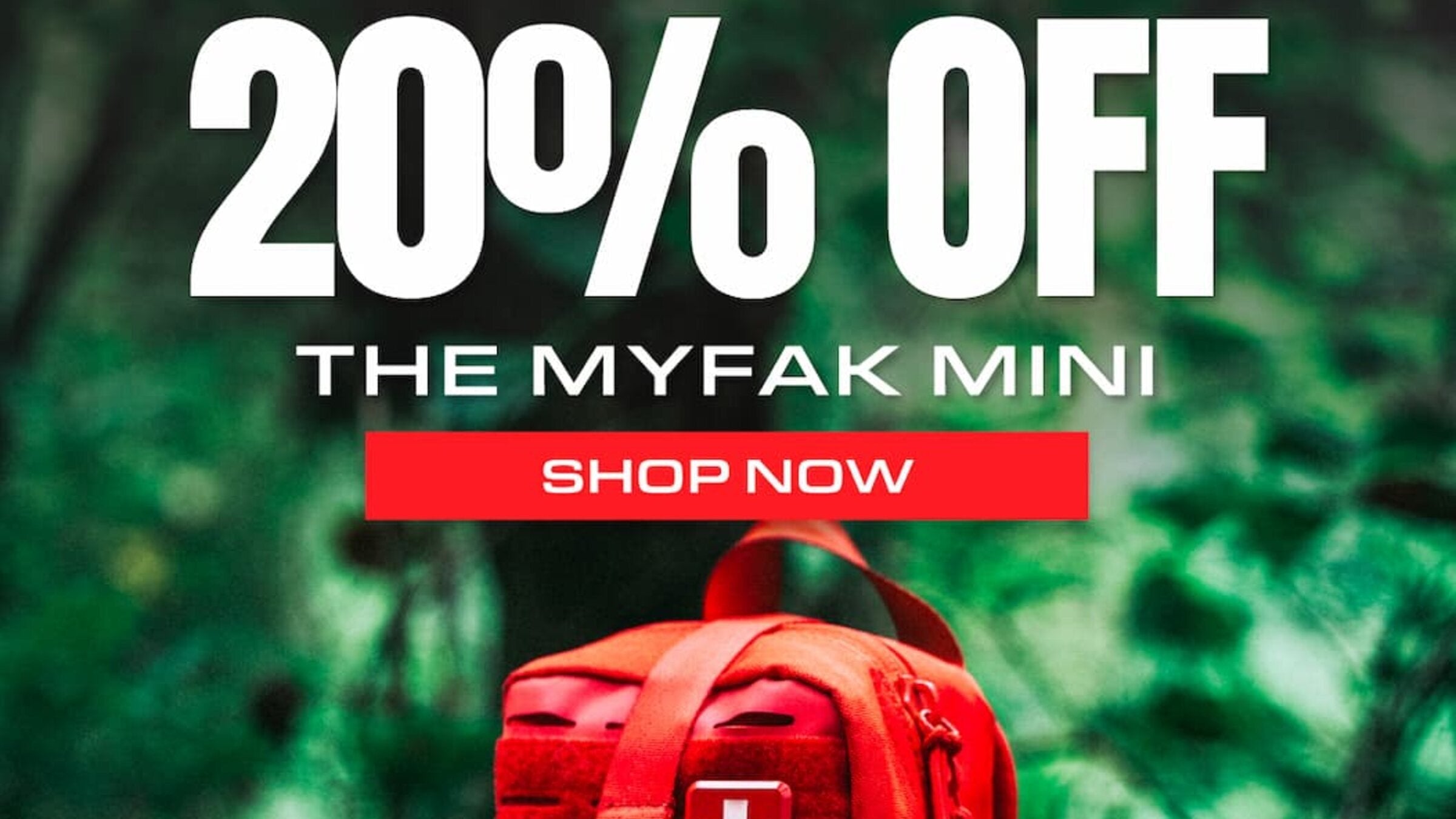 LIMITED TIME 20% OFF THE MYFAK MINI SHOP NOW + GET THE NEW STAY ALIVE GUIDE FREE