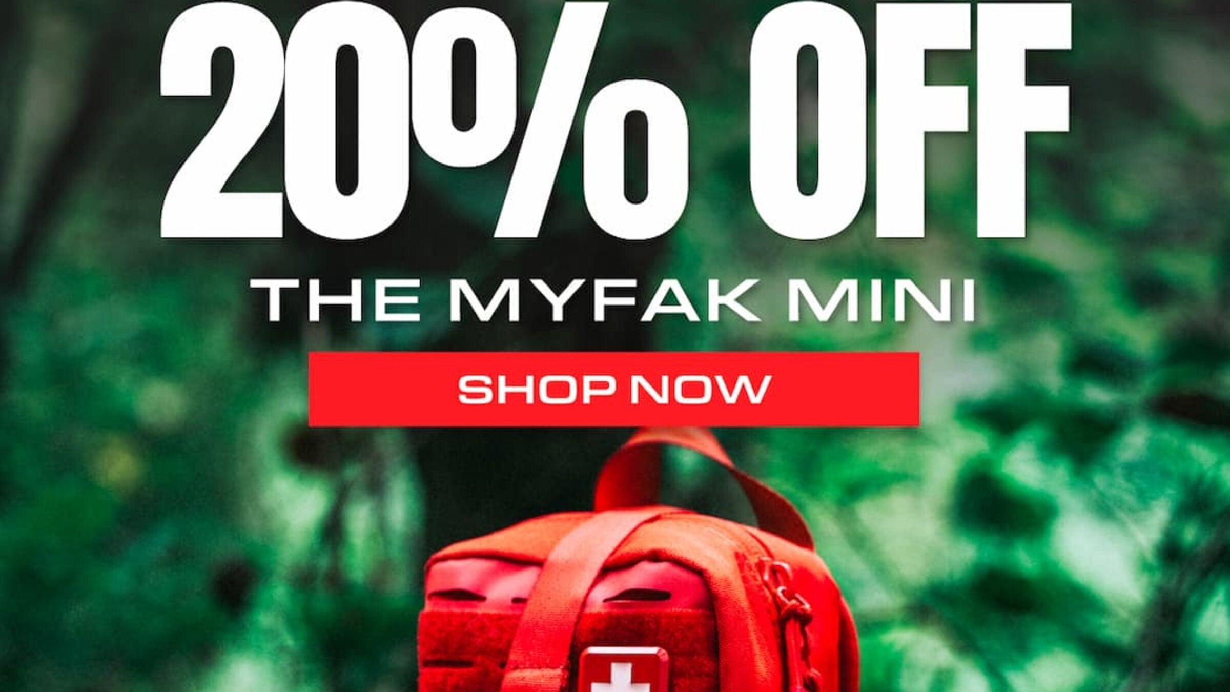 LIMITED TIME 20% OFF THE MYFAK MINI SHOP NOW + GET THE NEW STAY ALIVE GUIDE FREE