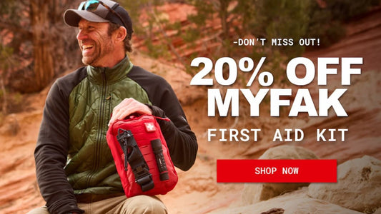 Don’t Miss Out! 20% OFF The MyFAK First Aid Kit. Shop Now.