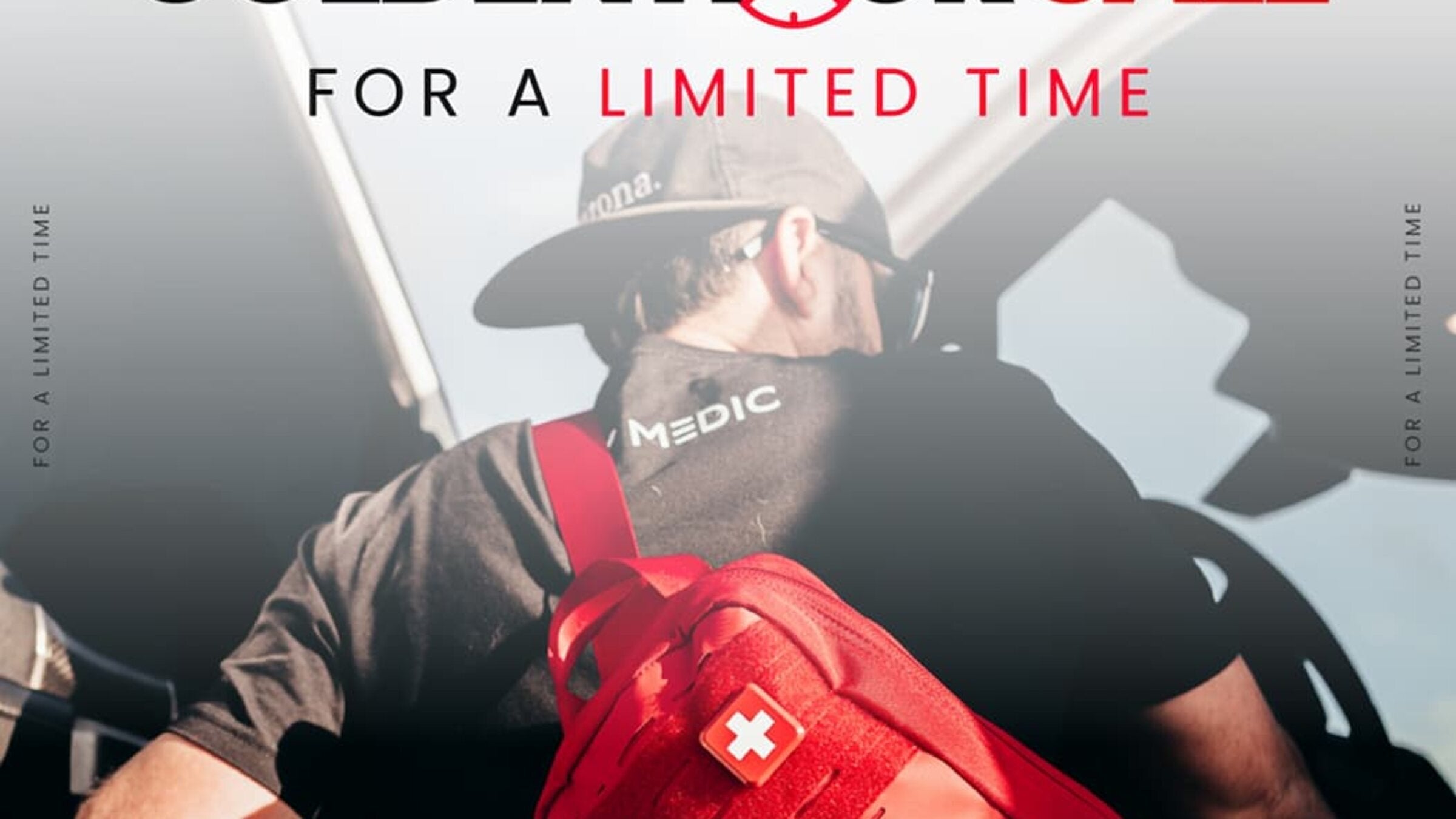 Coming Soon. Golden Hour Sale For A Limited Time. All First Aid Kits 25% Off + Free Gift.
