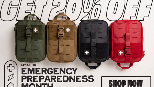GET 20% OFF ALL MYFAK FIRST AID KITS THIS LABOR DAY WEEKEND SHOP NOW