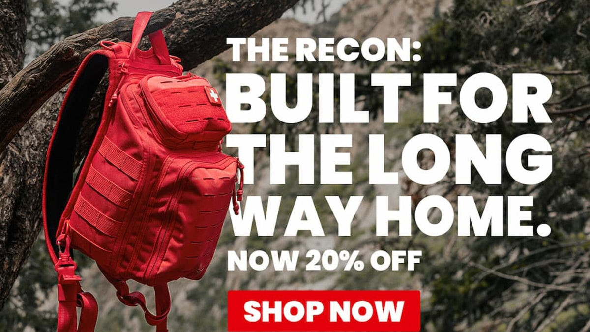 THE RECON: BUILT FOR THE LONG WAY HOME. NOW 20% OFF