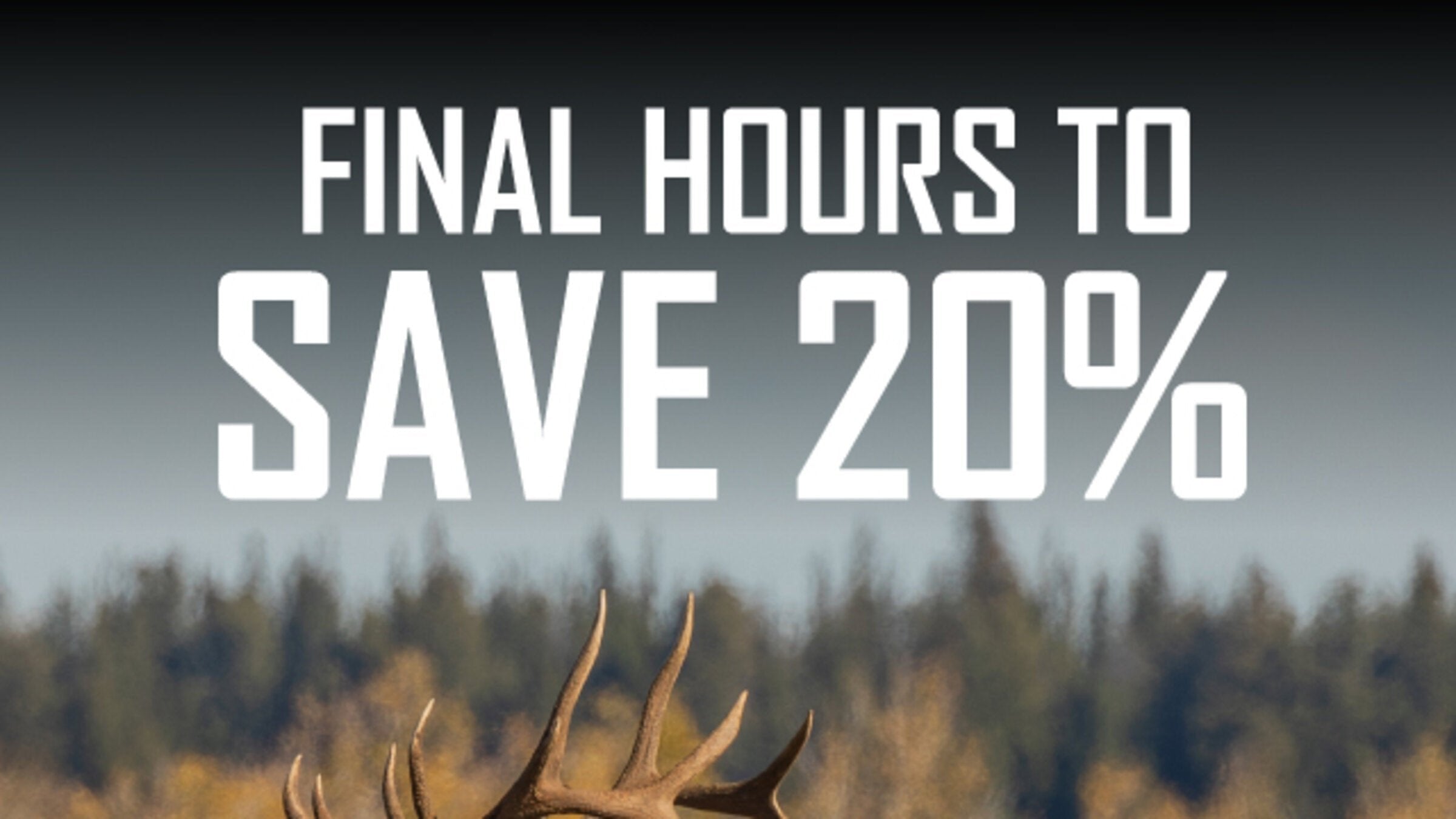 Nosler — LAST CHANCE! 20% Off Trophy Grade Ammunition