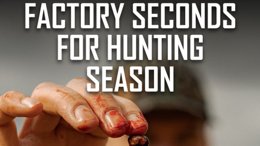 Nosler — Factory Seconds on Your Favorite Hunting Calibers