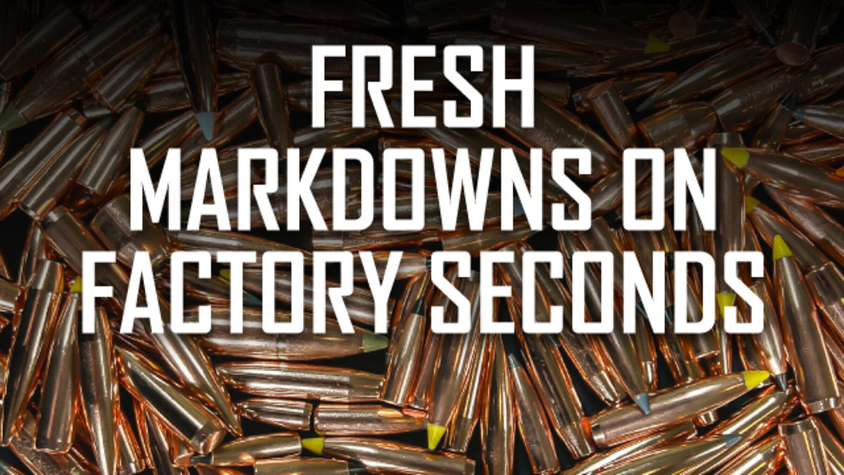 Nosler — New Markdowns on Factory Seconds