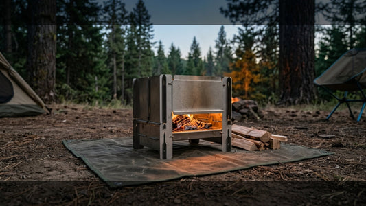 PACKFIRE camping-gear PACKFIRE: A full-size fire pit that fits in a backpack!
