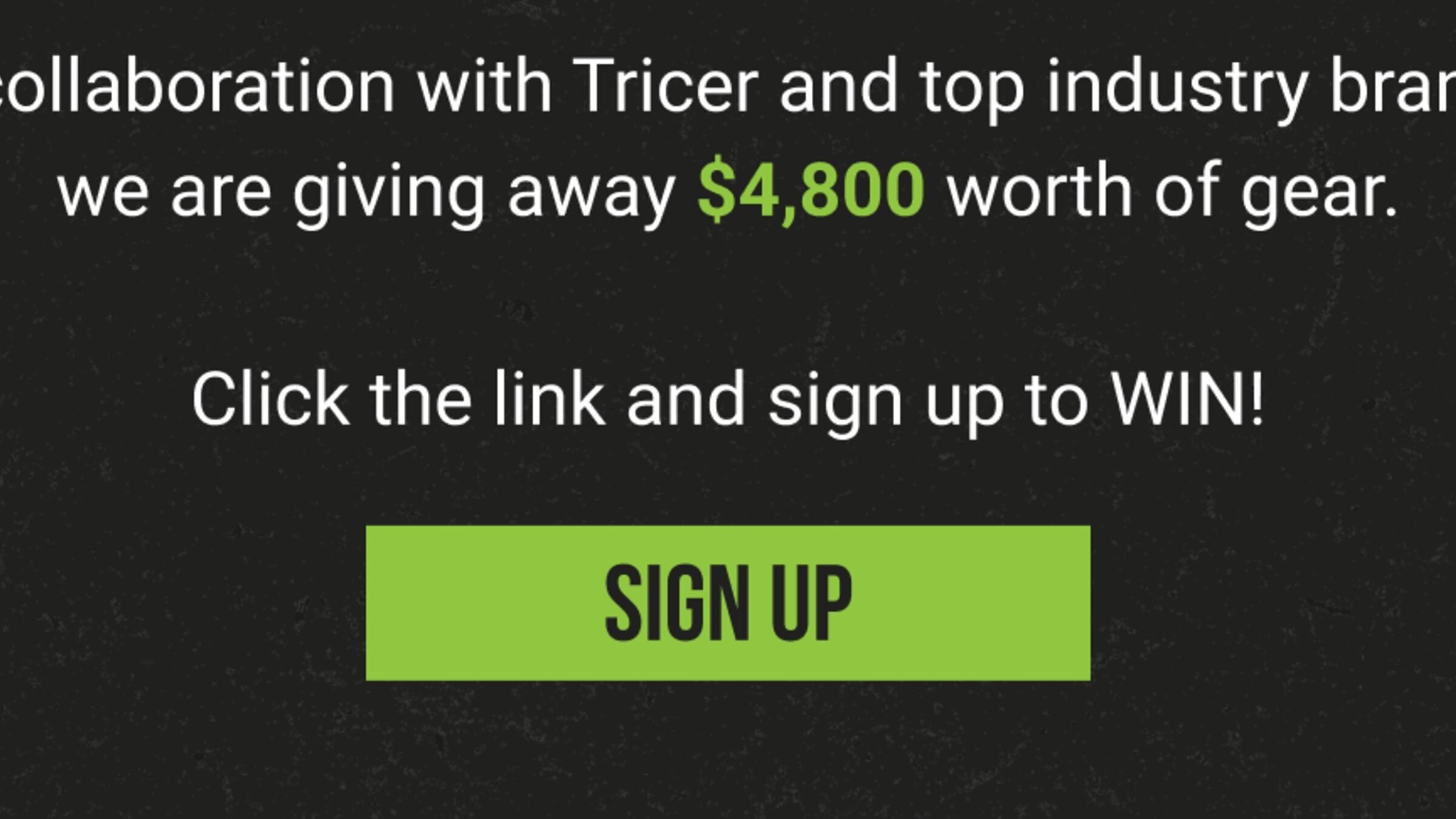 Sign up