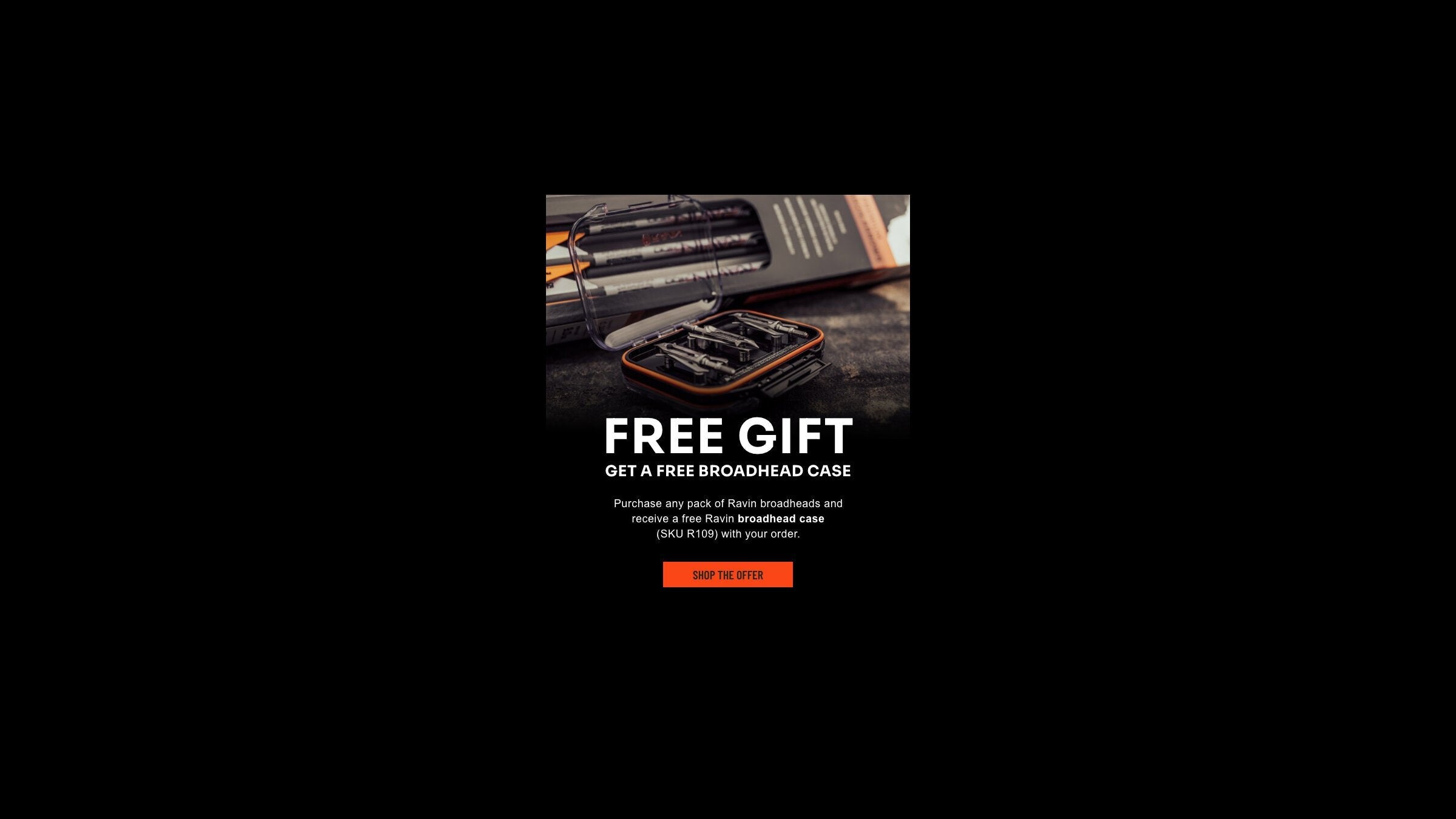 Ravin Crossbows — Exclusive Offer: Free Broadhead Case with Any Broadhead Purchase