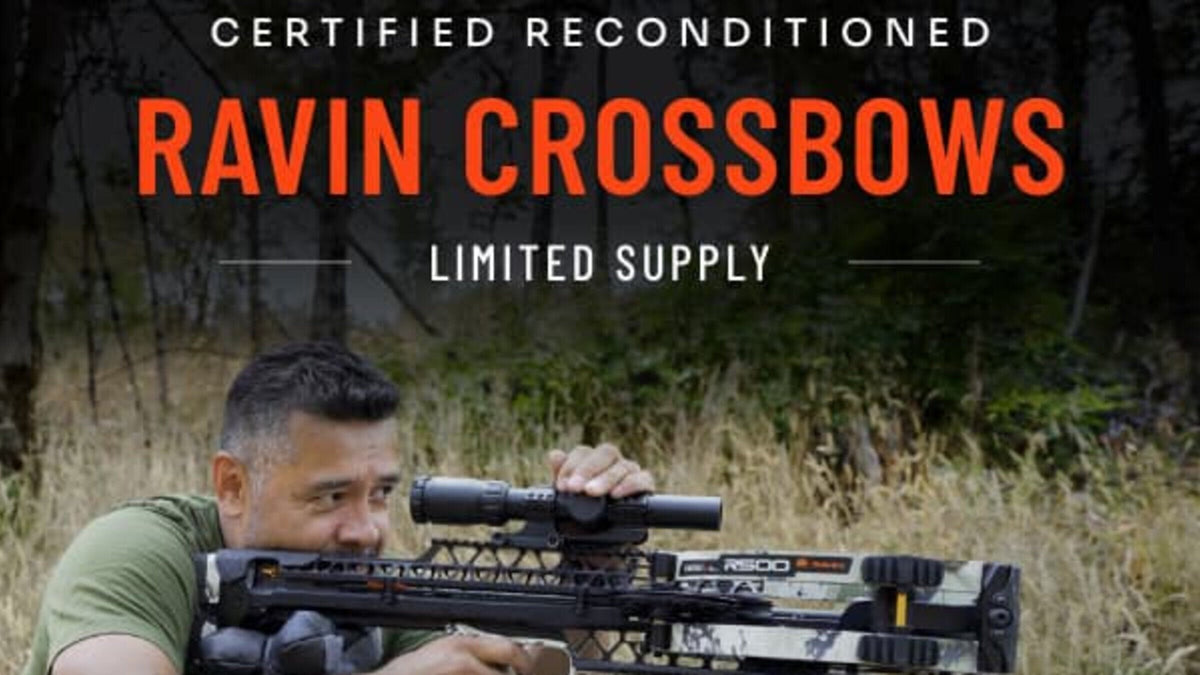 Just Added Certified Reconditioned Ravin Crossbows