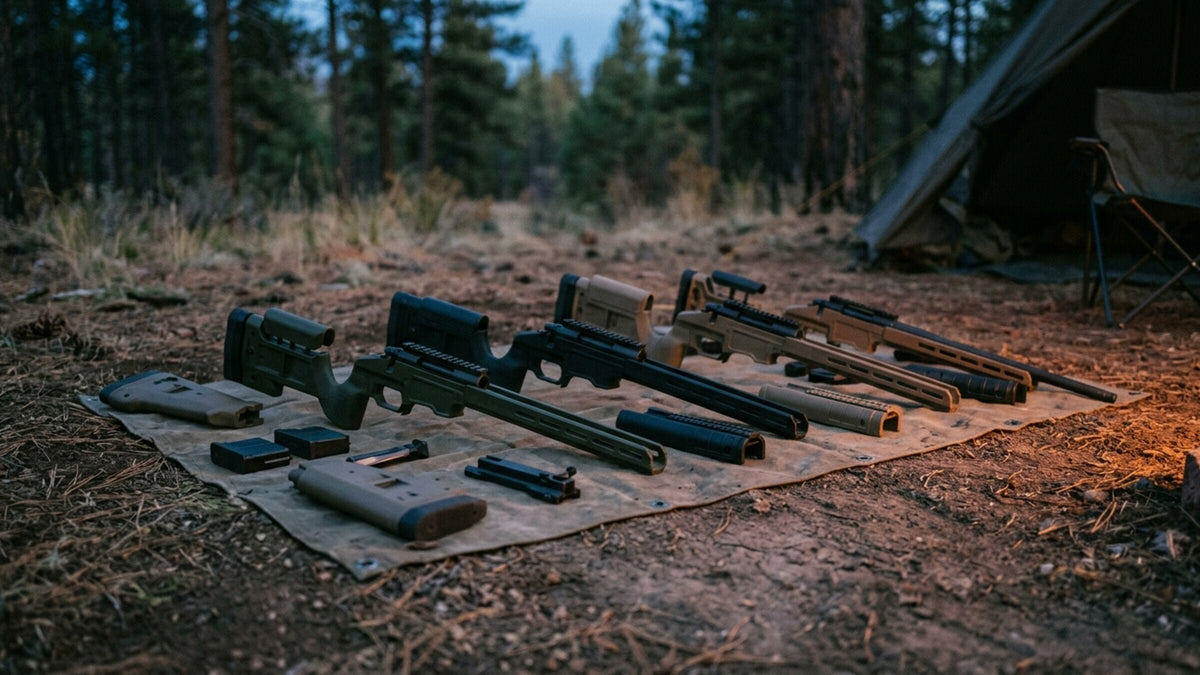 MDT precision rifle Scopelist is offering significant discounts on MDT chassis and components, with savings reaching up to 45