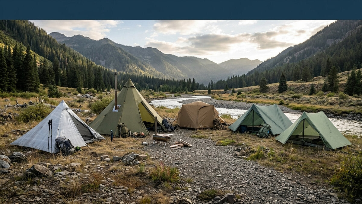 Seek Outside Seek Outside Seek Outside is highlighting five lightweight shelter options under 5 pounds, with a focus on match