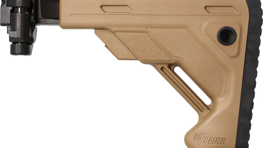 Image of MCX/MPX FOLDING AND TELESCOPING STOCK, COYOTE, LOCKING HINGE