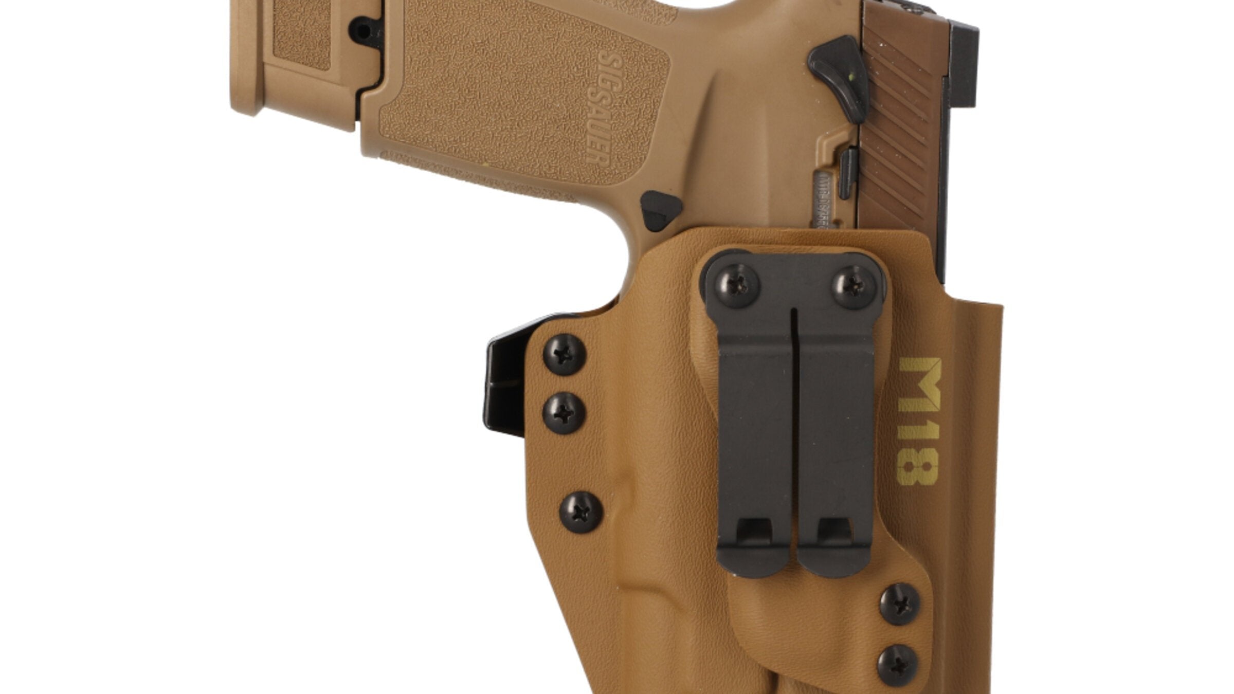 Image of P320-M18 IWB BLACKPOINT TACTICAL LIGHT-BEARING HOLSTER - RH