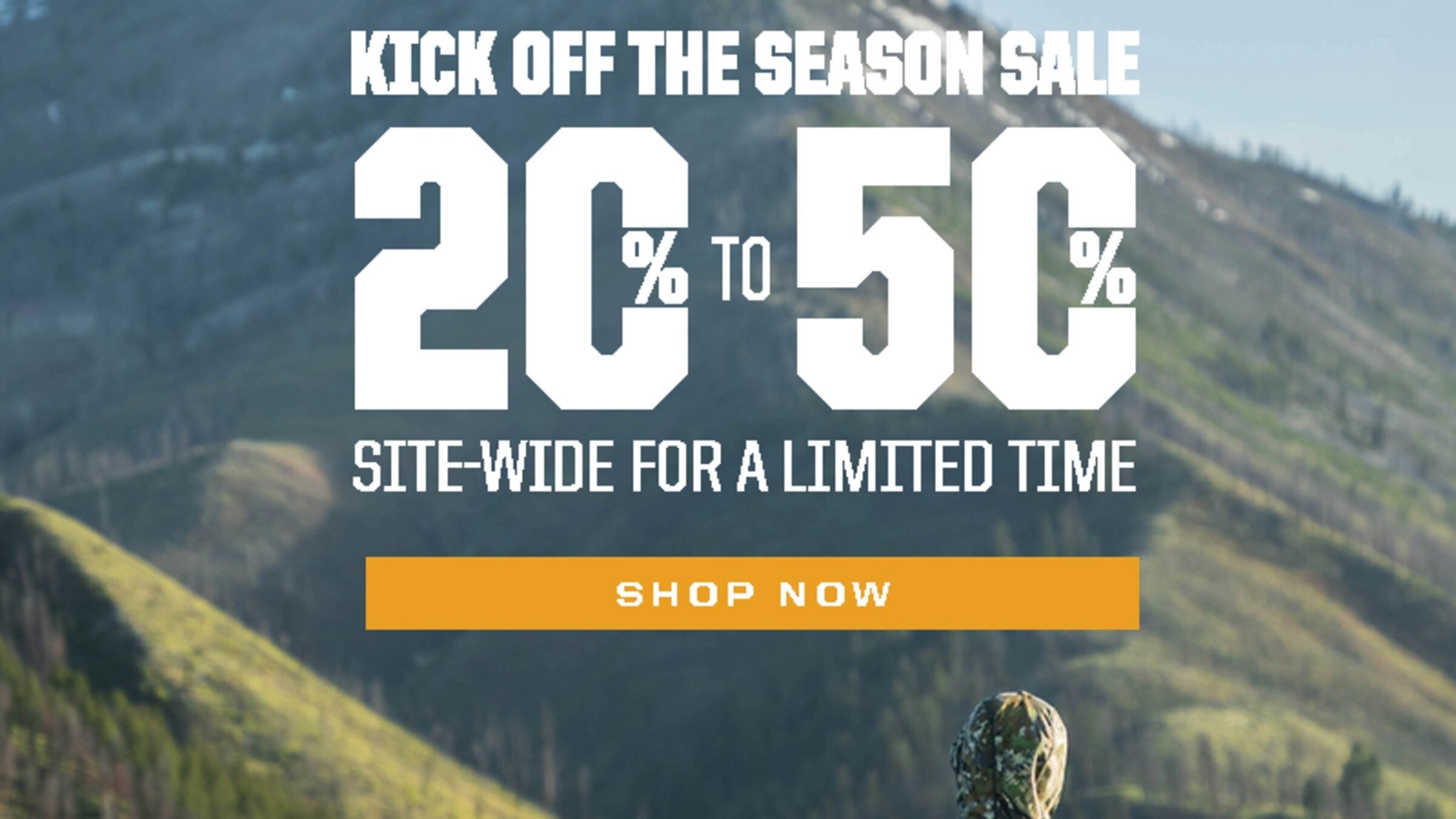 Save 20-50% off site-wide